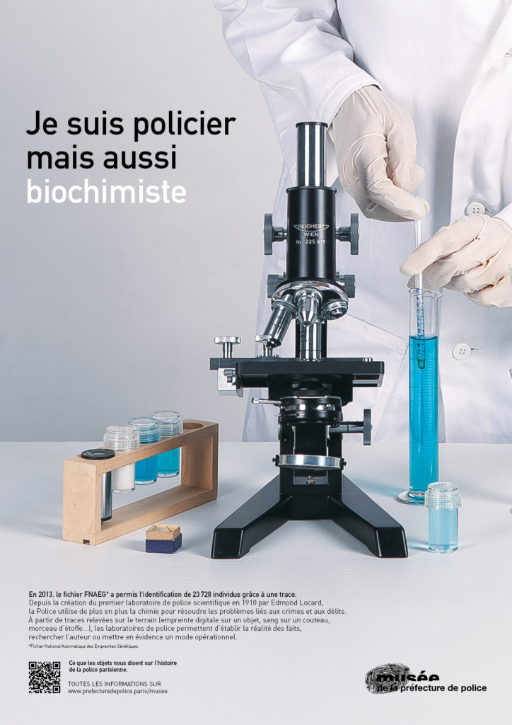 affiche photographe biochimiste